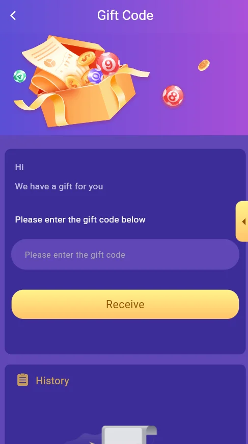 KWG game gift code page